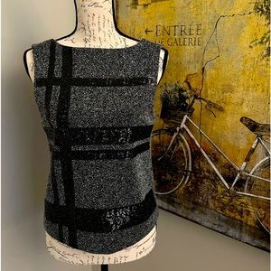 Banana Republic sequin top size small